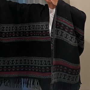 Cape wrap 100% Lana wool